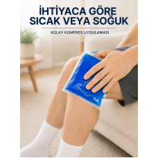 Sıcak Soğuk Termojel Kompres Paketi Çok Amaçlı Tekrar Kullanılabilir Jel - Lisinya